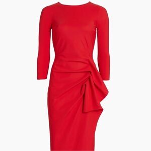 Elegant Red Evening Gown